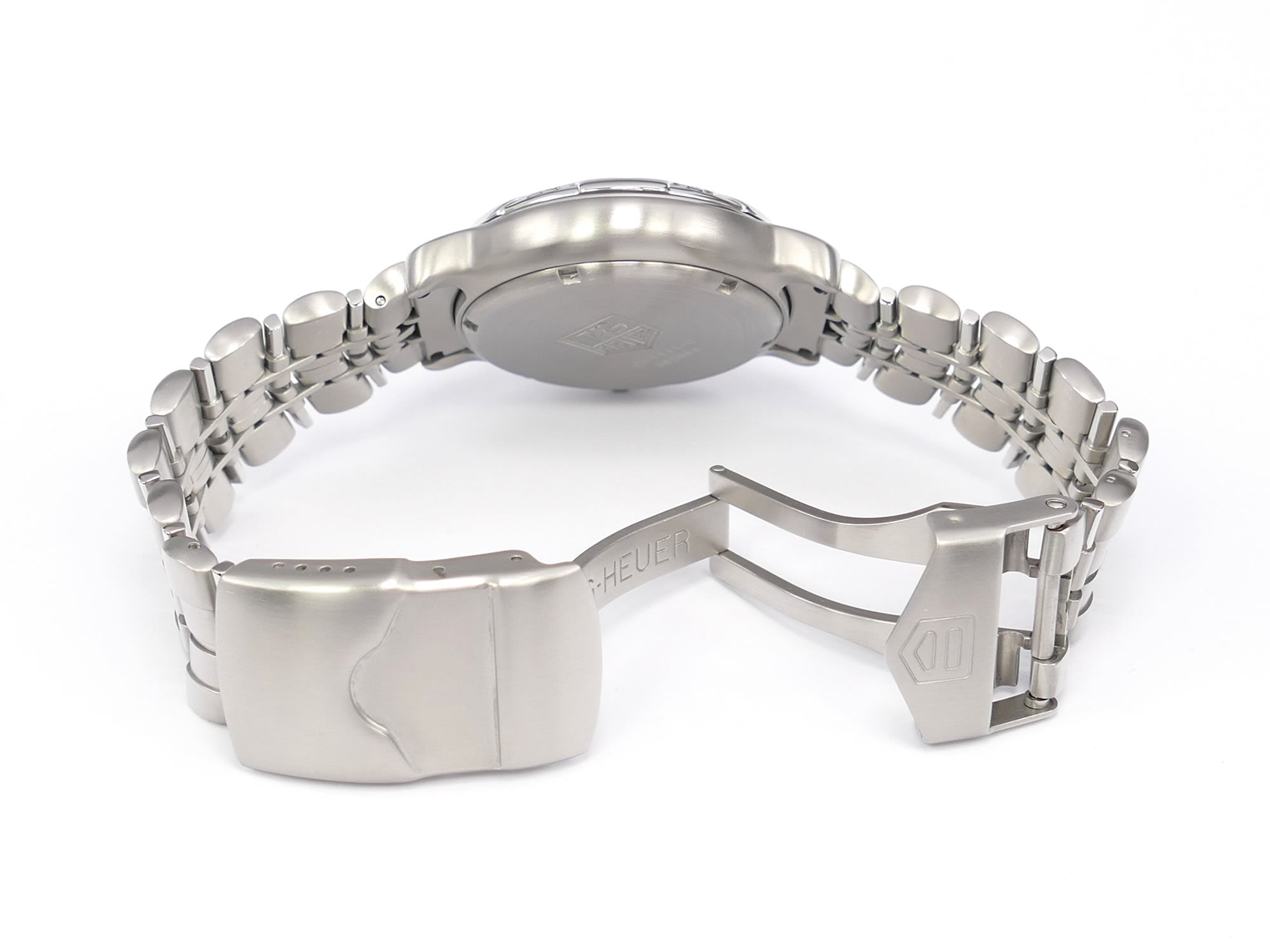 TAG Heuer 6000 Chronograph CH1111-0 stainless steel butterfly clasp