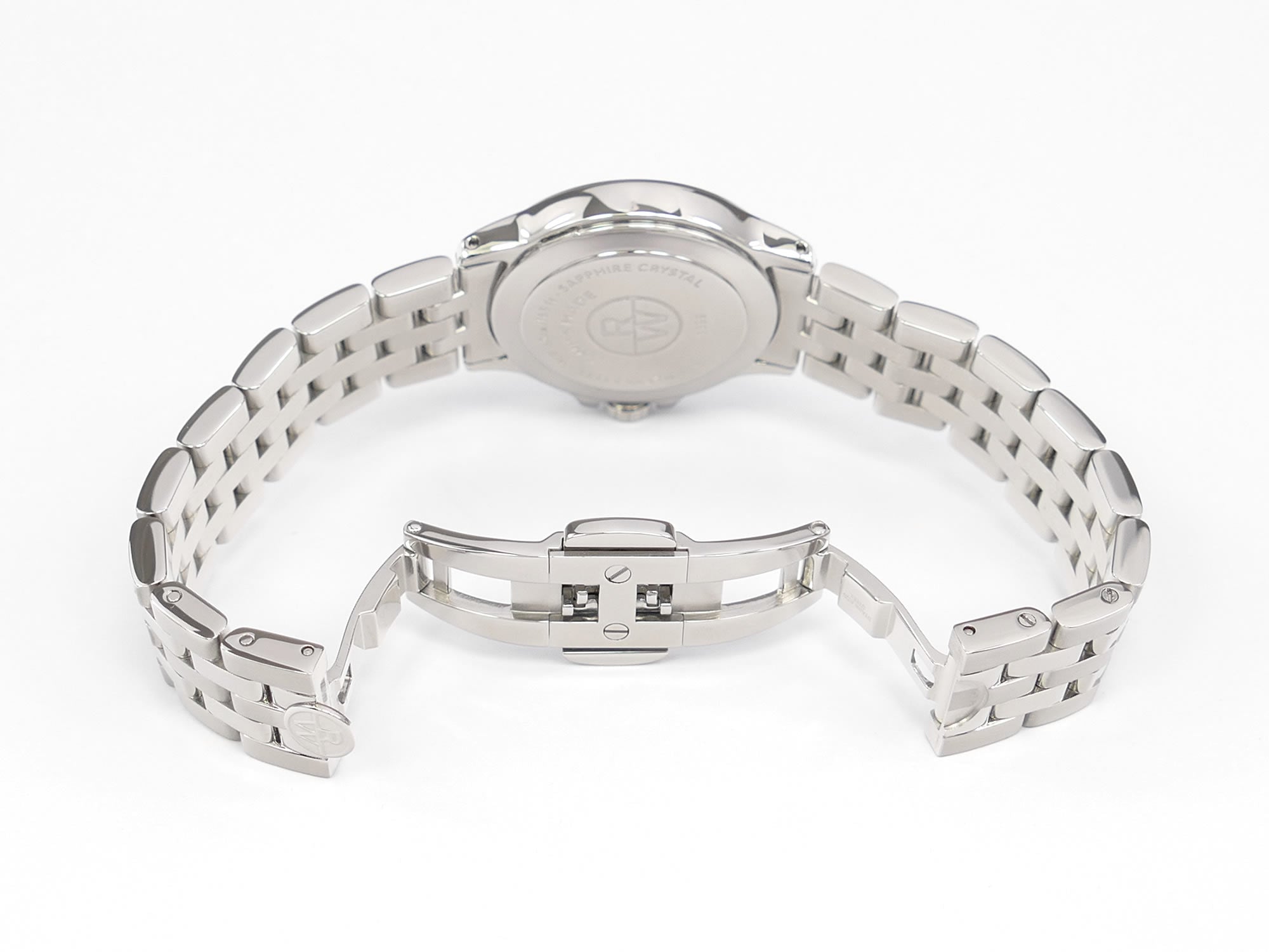 Raymond Weil Tango 5399 stainless steel bi folding clasp