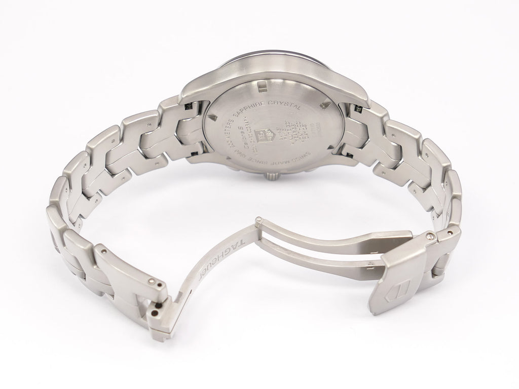 TAG Heuer Link CJF7110 Calibre S stainless steel butterfly clasp