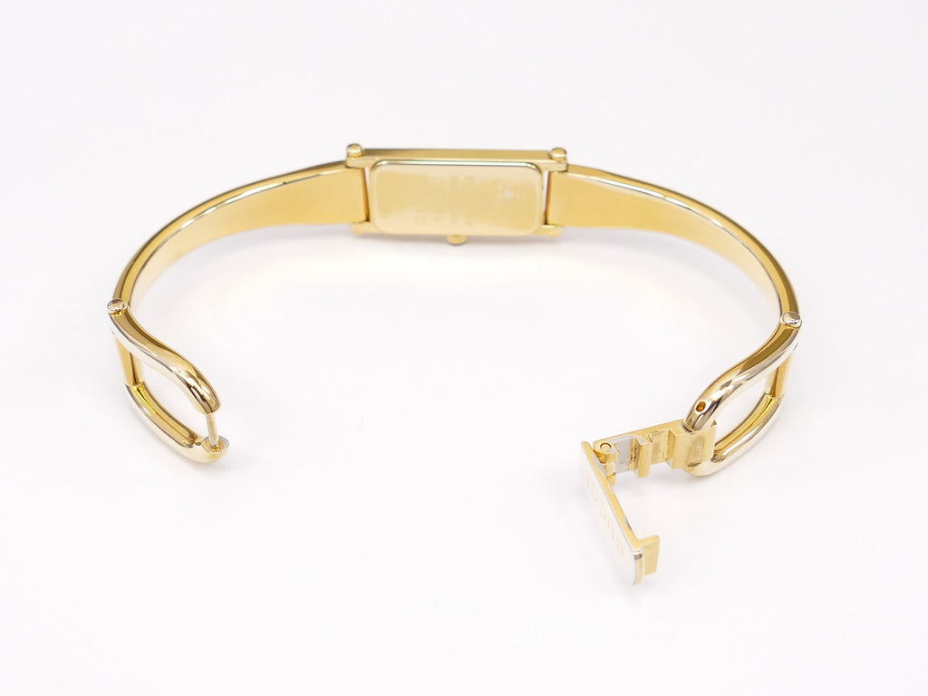 Gucci 1500L 18k Gold Plated bangle clip