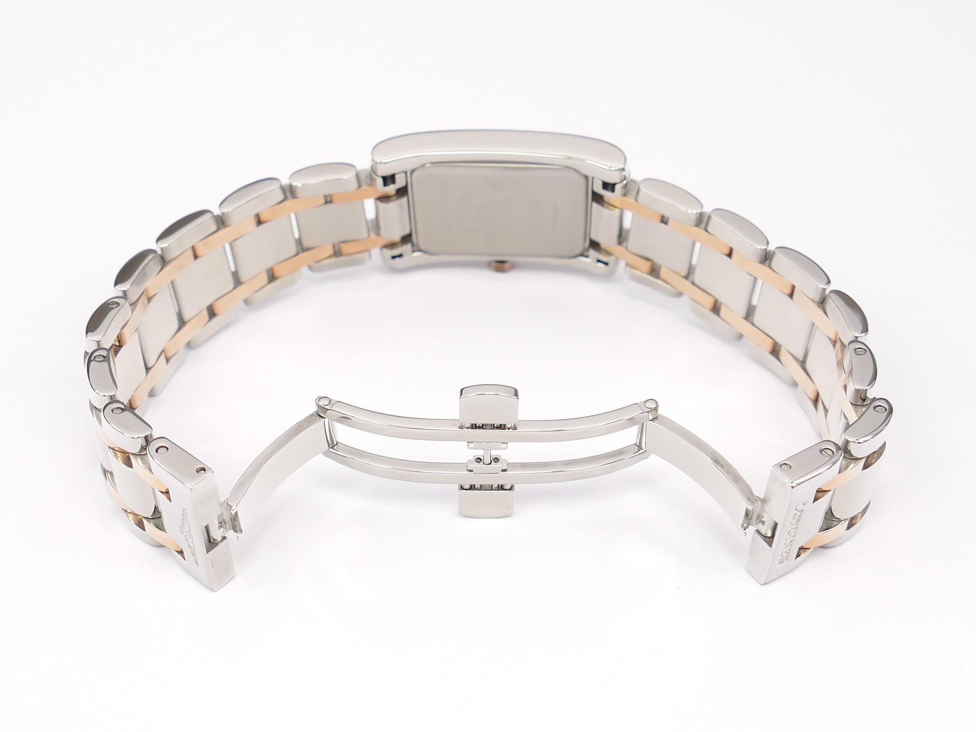 Longines DolceVita L5.502.5 stainless steel bi folding clasp