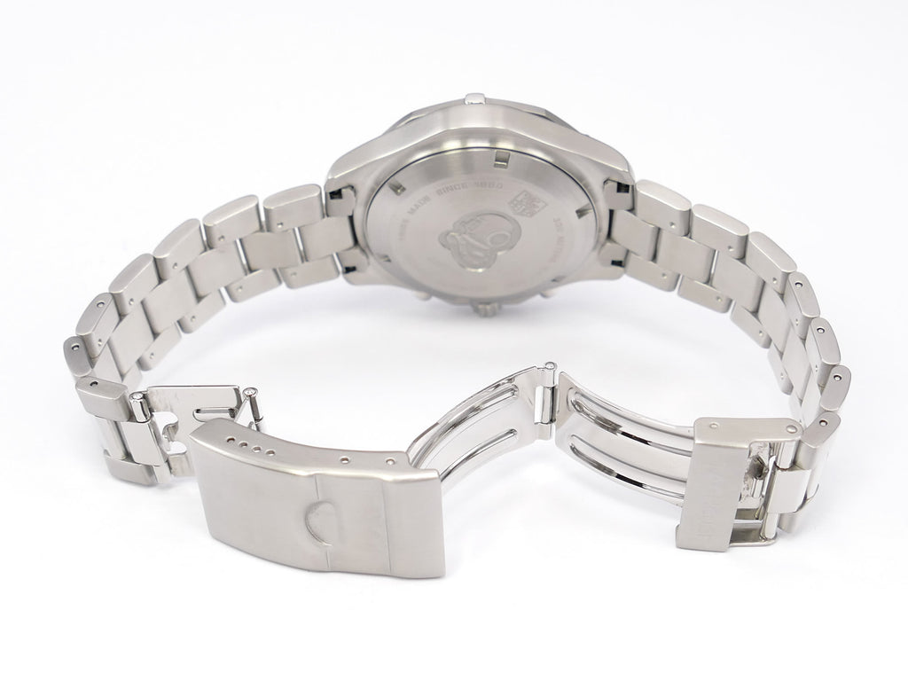 TAG Heuer Aquaracer CAF1111 stainless steel folding clasp