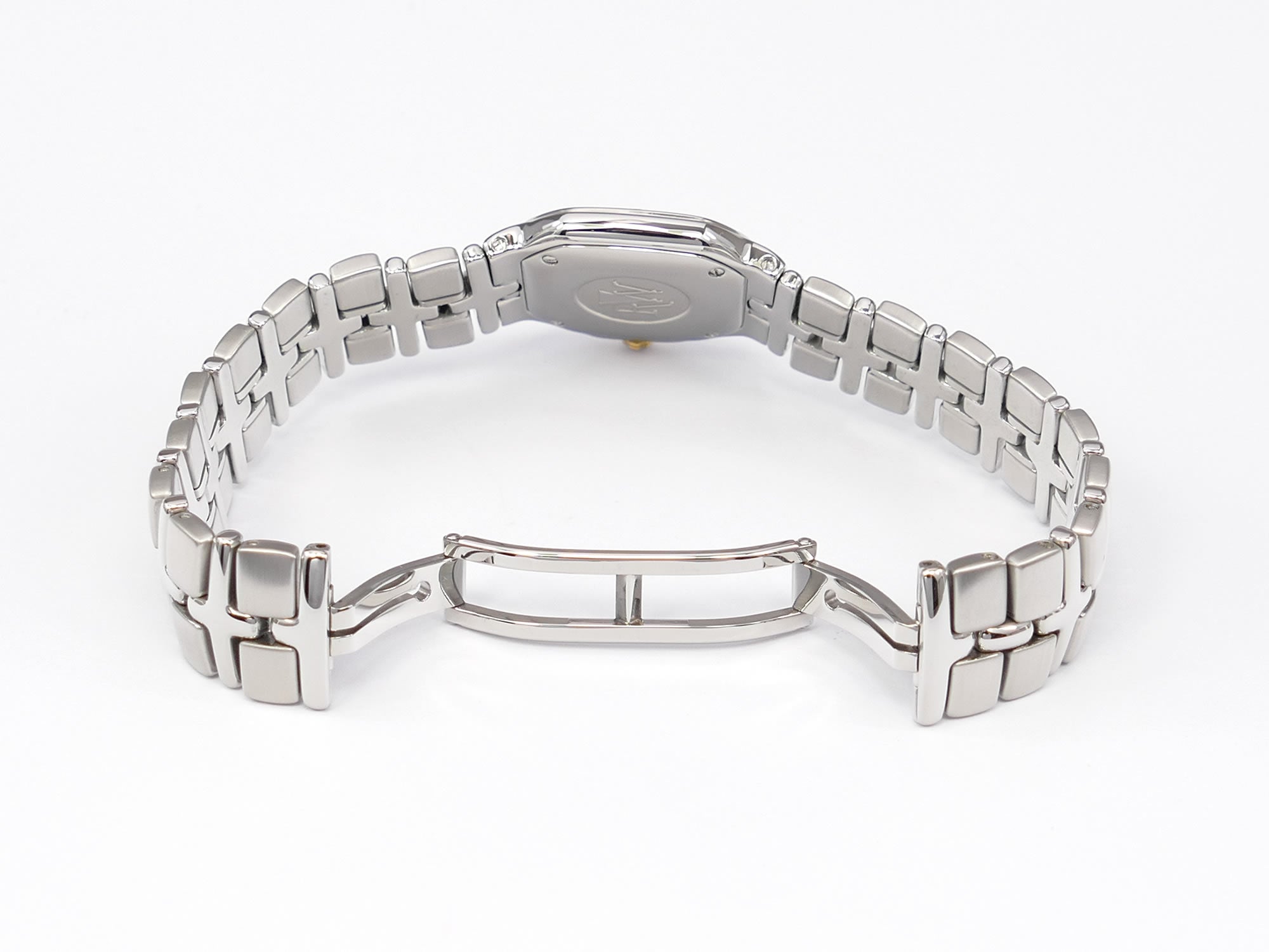 Raymond Weil Parsifal 9890 stainless steel bi folding clasp