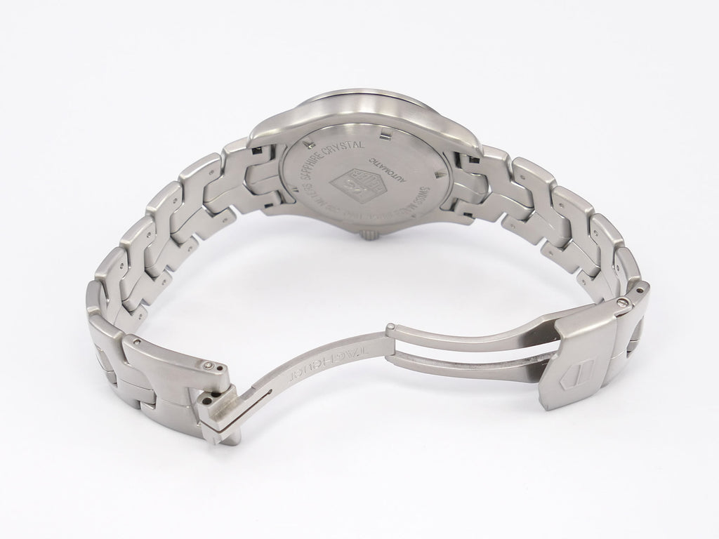 TAG Heuer Link WJF2110 stainless steel butterfly clasp
