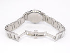 Maurice Lacroix Miros 69743 stainless steel bi folding clasp