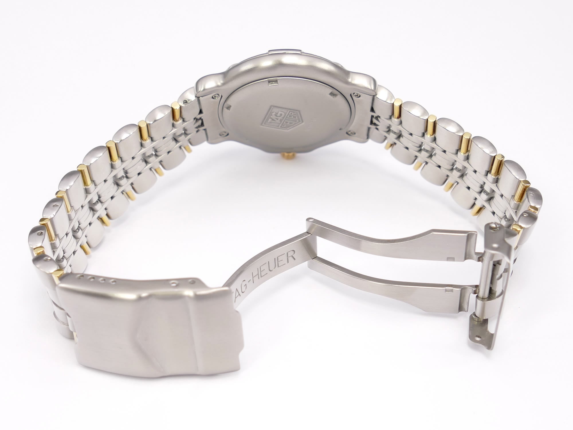 TAG Heuer 6000 WH1151 stainless steel butterfly clasp