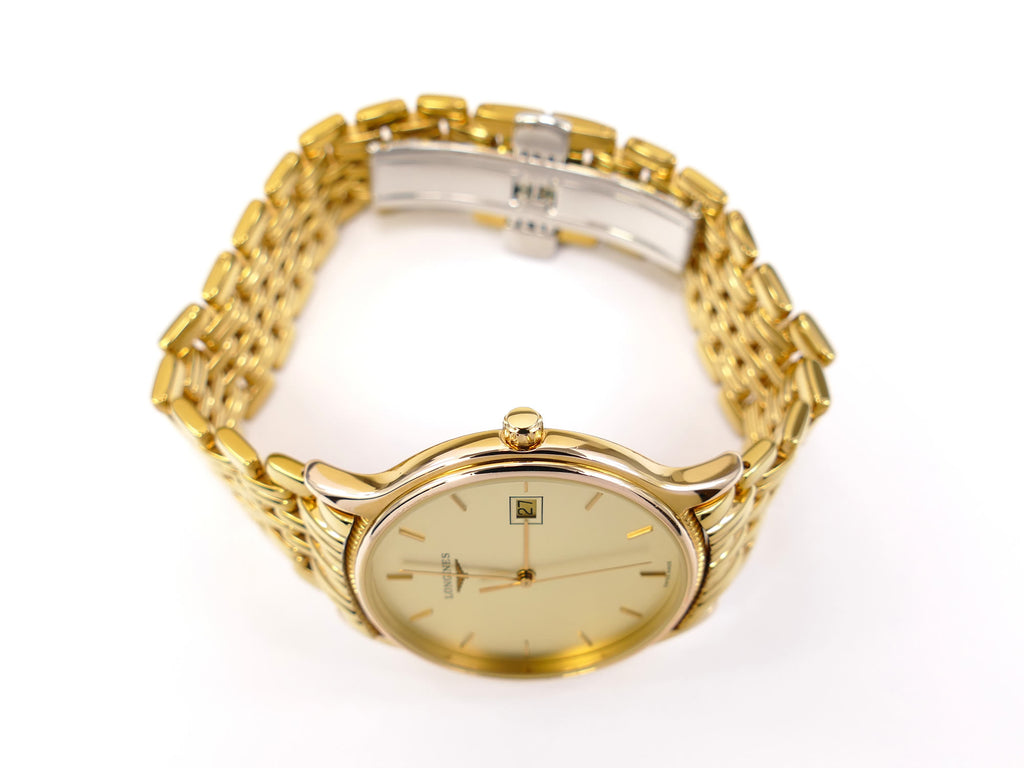 Longines Classic 18k Gold Plated Crown