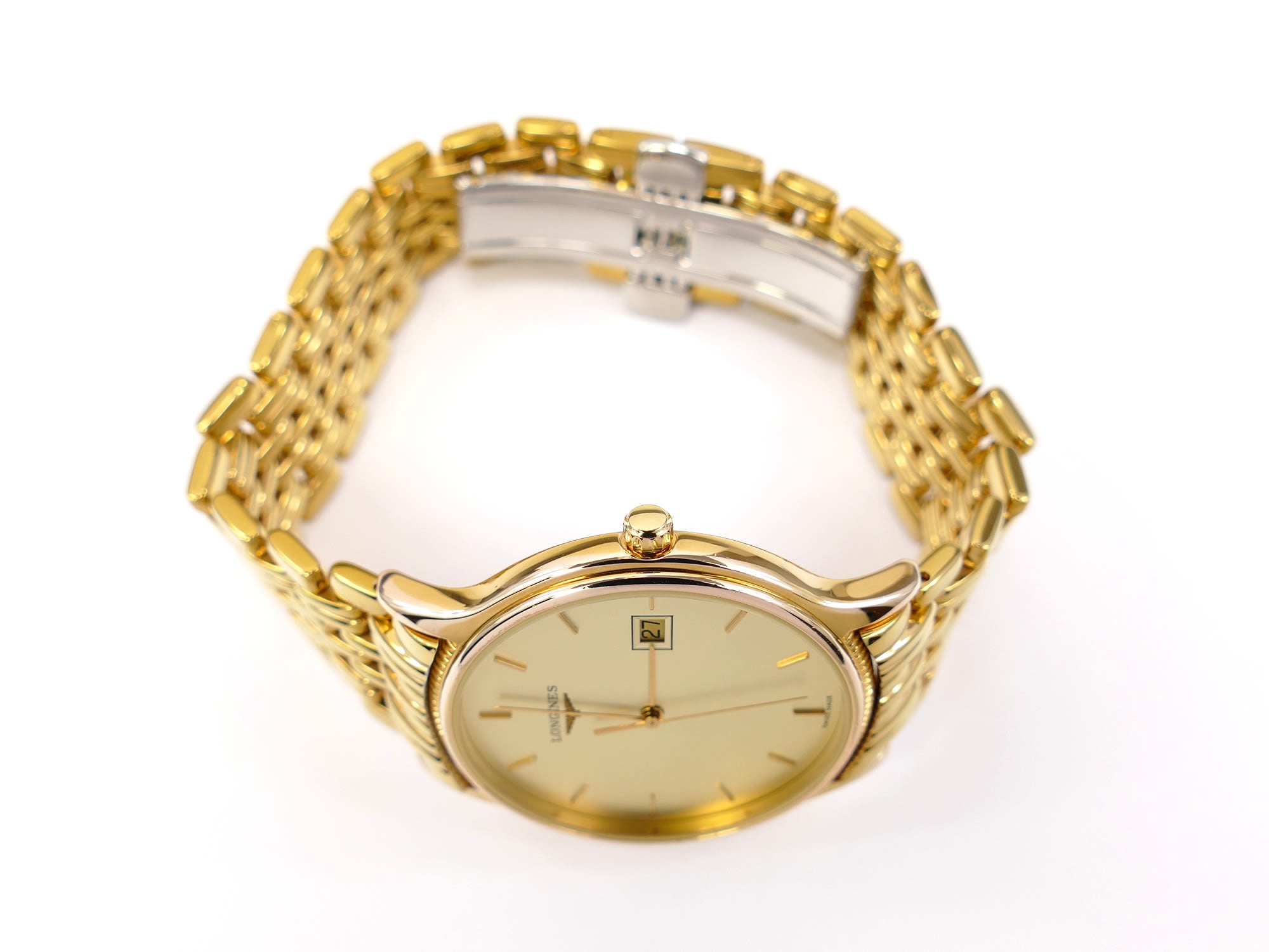 Longines Classic 18k Gold Plated Crown