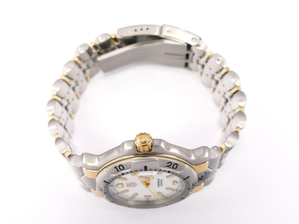 TAG Heuer 6000 WH1151-K1 18k Gold plated screw down crown