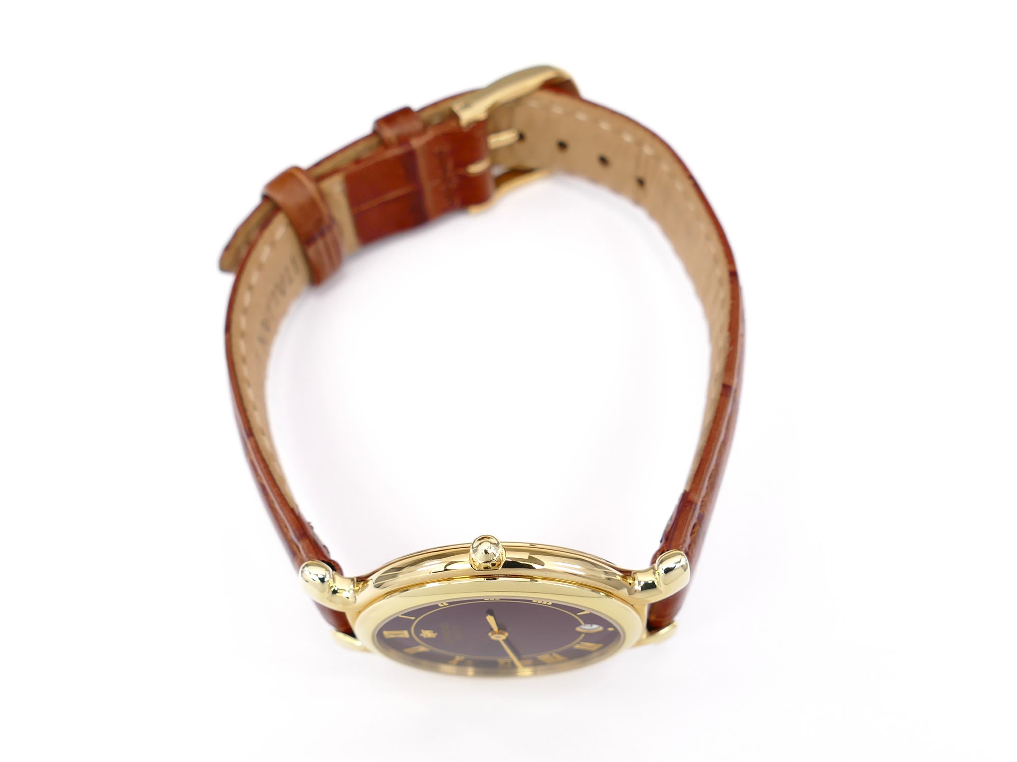 Raymond Weil Traditional 9136-2 18k Gold Plated crown