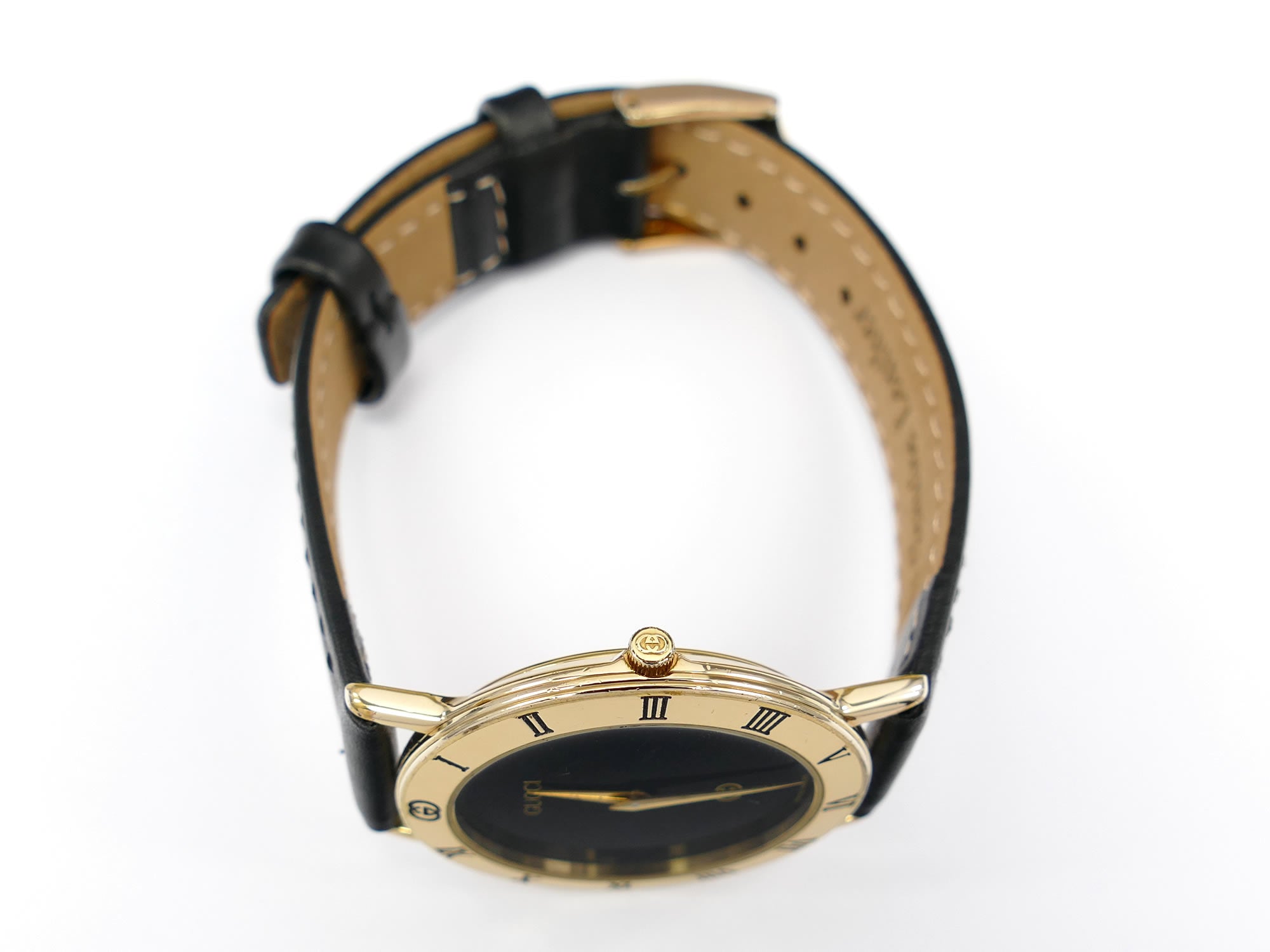 Gucci 3000M 18k Gold Plated crown