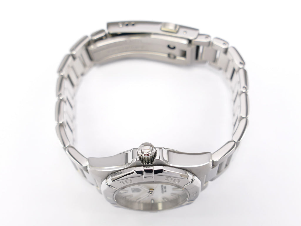 TAG Heuer Aquaracer WAY1412 stainless steel screw down crown