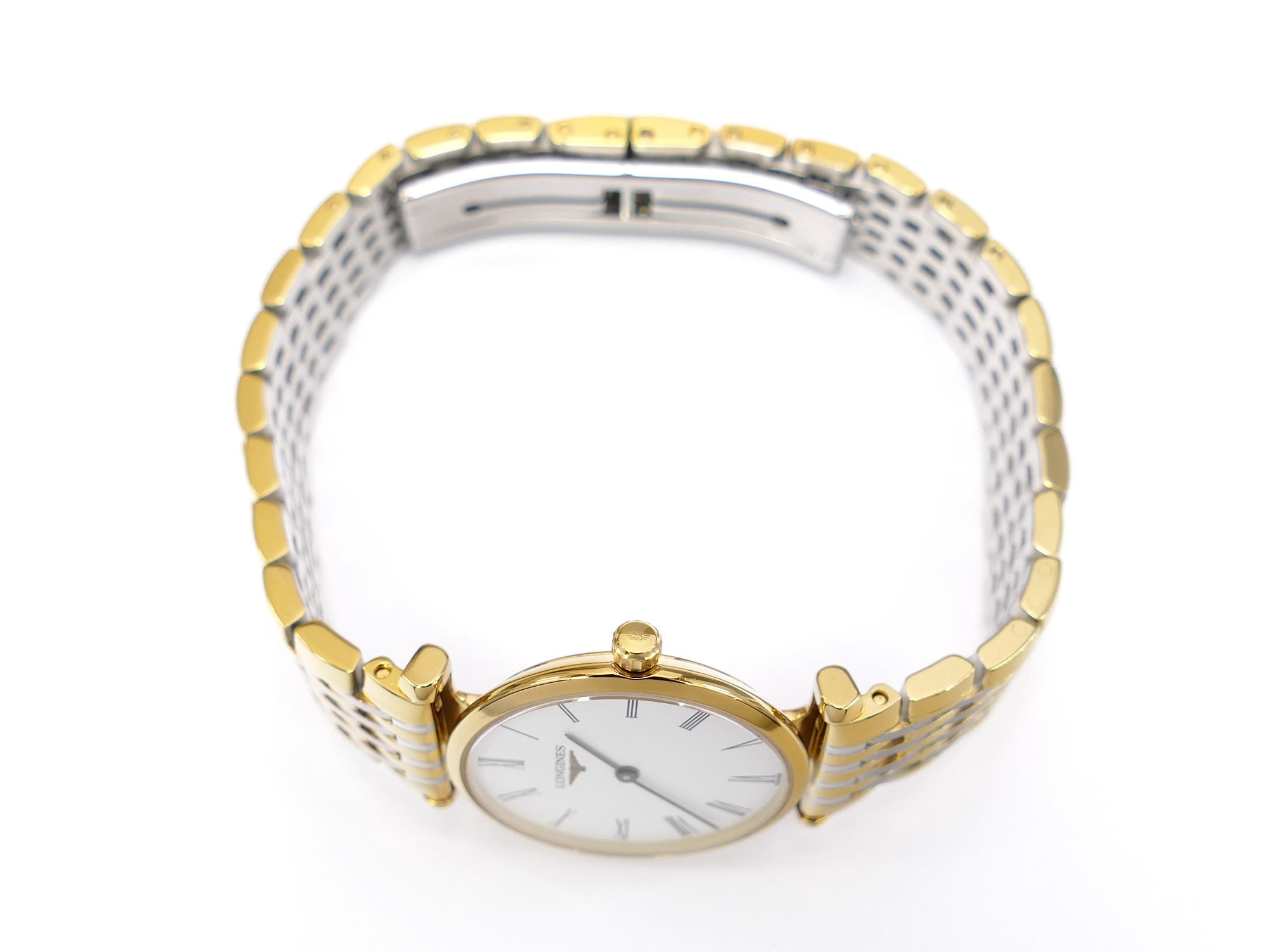Longines La Grande Classique L4.209.2 Gold PVD crown