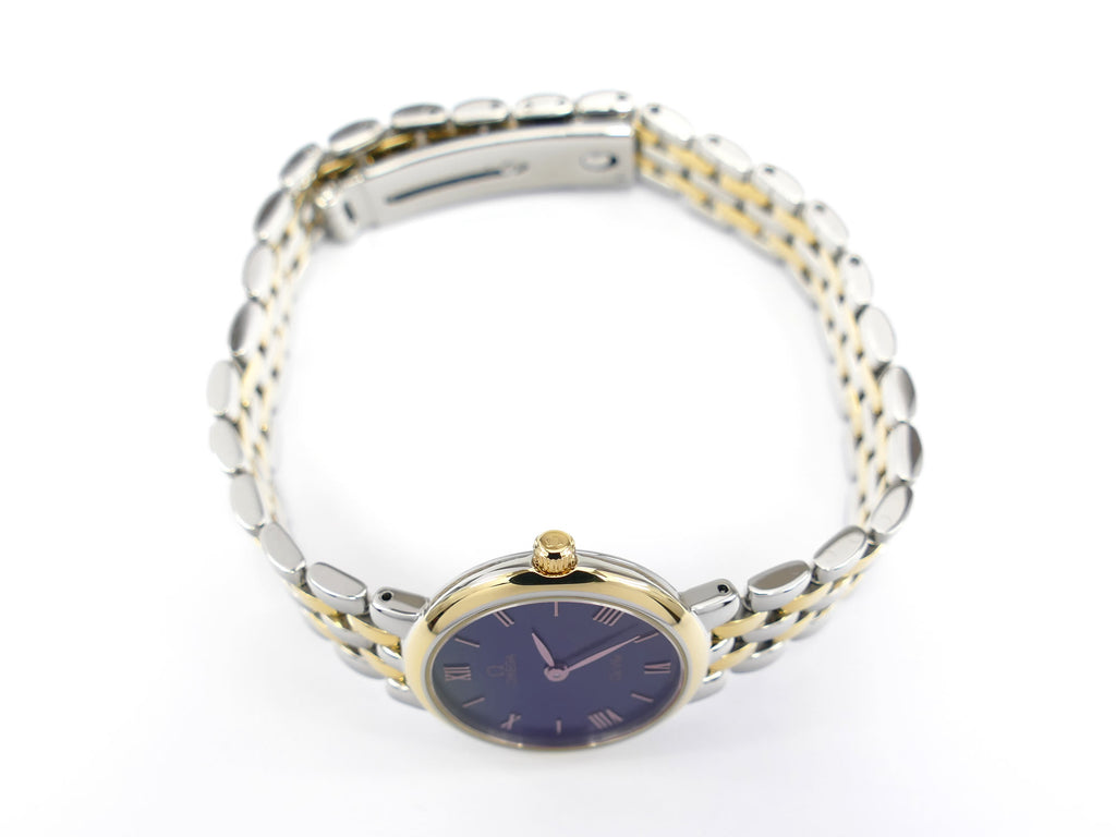 Omega De Ville 7260.83.00 18k gold crown