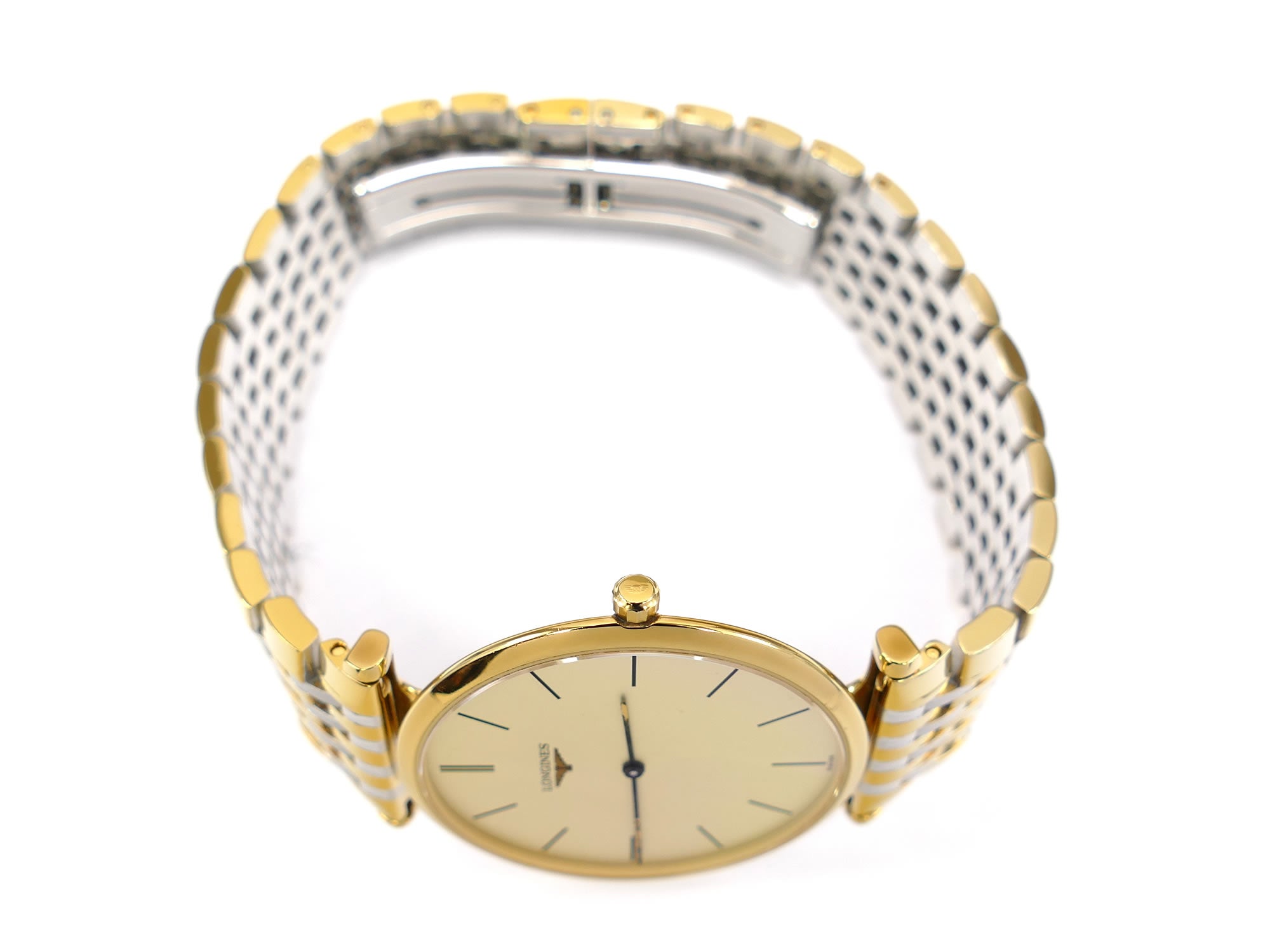 Longines La Grande Classique L4.709.2 Gold PVD crown