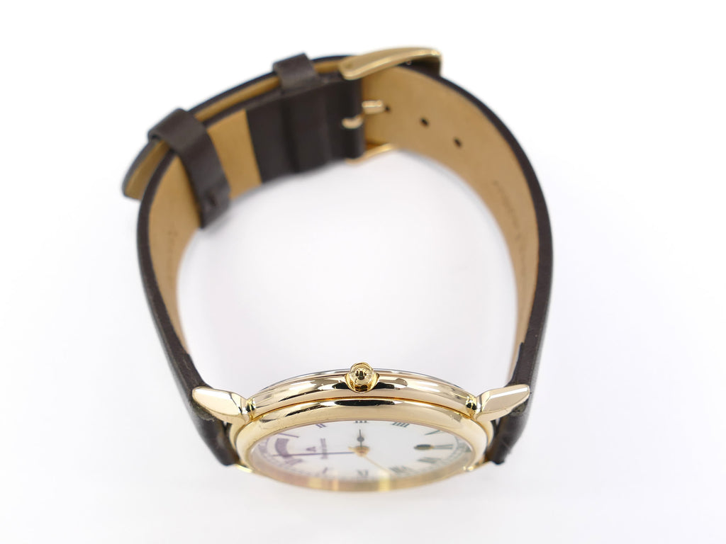Maurice Lacroix Les Classiques 96575 18k gold plated crown