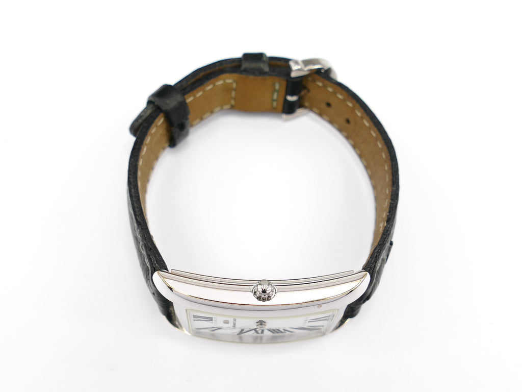 Maurice Lacroix Fiaba 47812 18k White Gold Plated crown