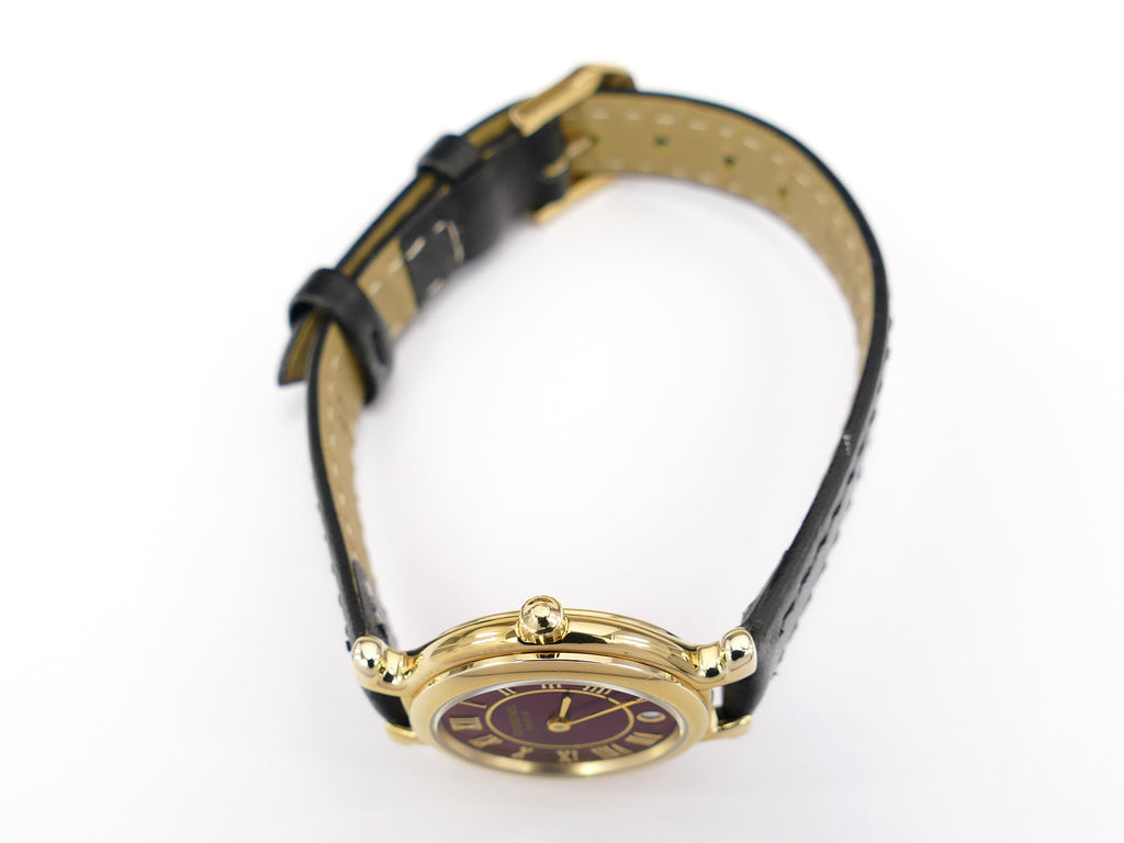 Raymond Weil 9936-2 18k Gold Plated crown