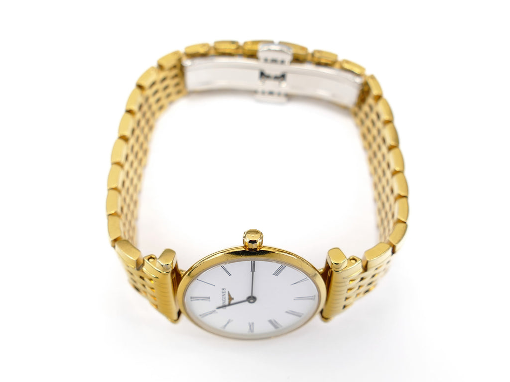 Longines La Grande Classique L4.209.2 Gold PVD crown