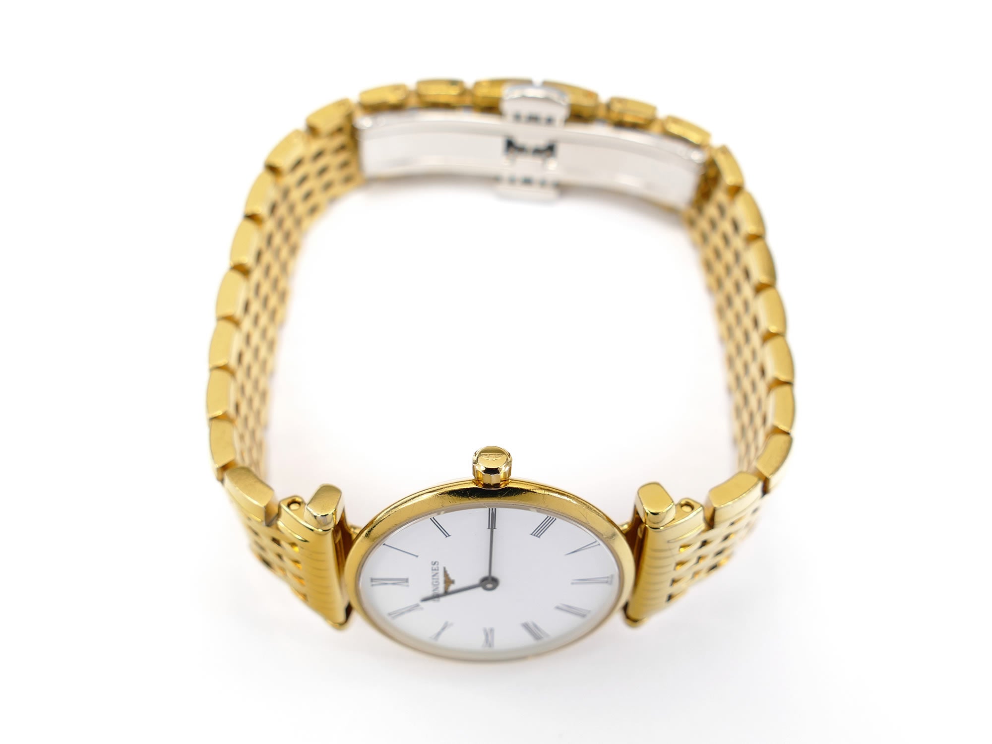 Longines La Grande Classique L4.209.2 Gold PVD crown