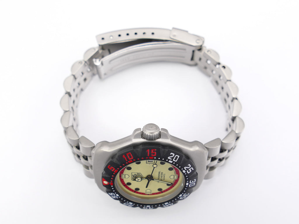 TAG Heuer Formula 1 Ladies 371.508 stainless steel crown
