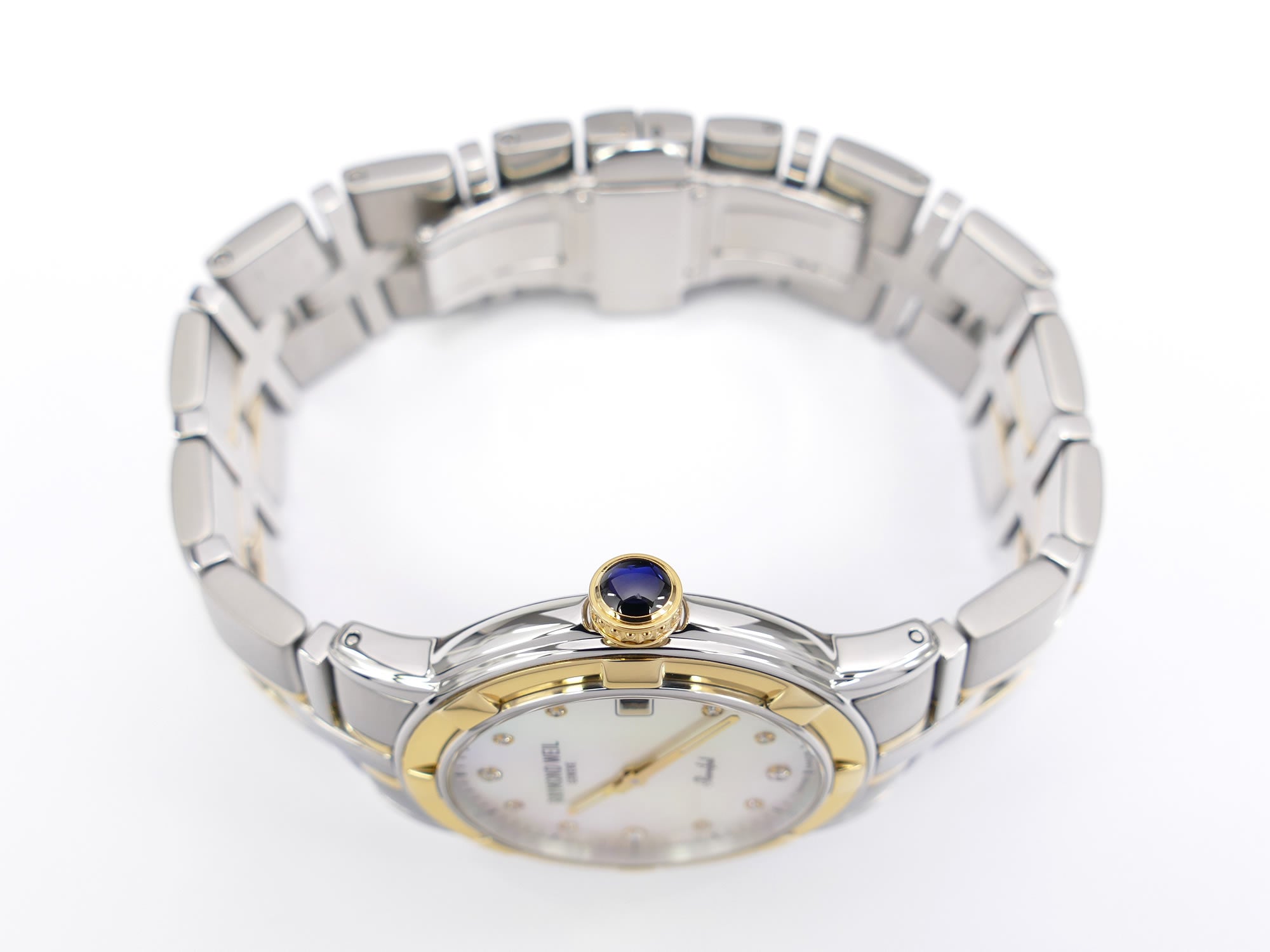 Raymond Weil Parsifal 9540 Stainless steel & Solid 18k Gold bracelet