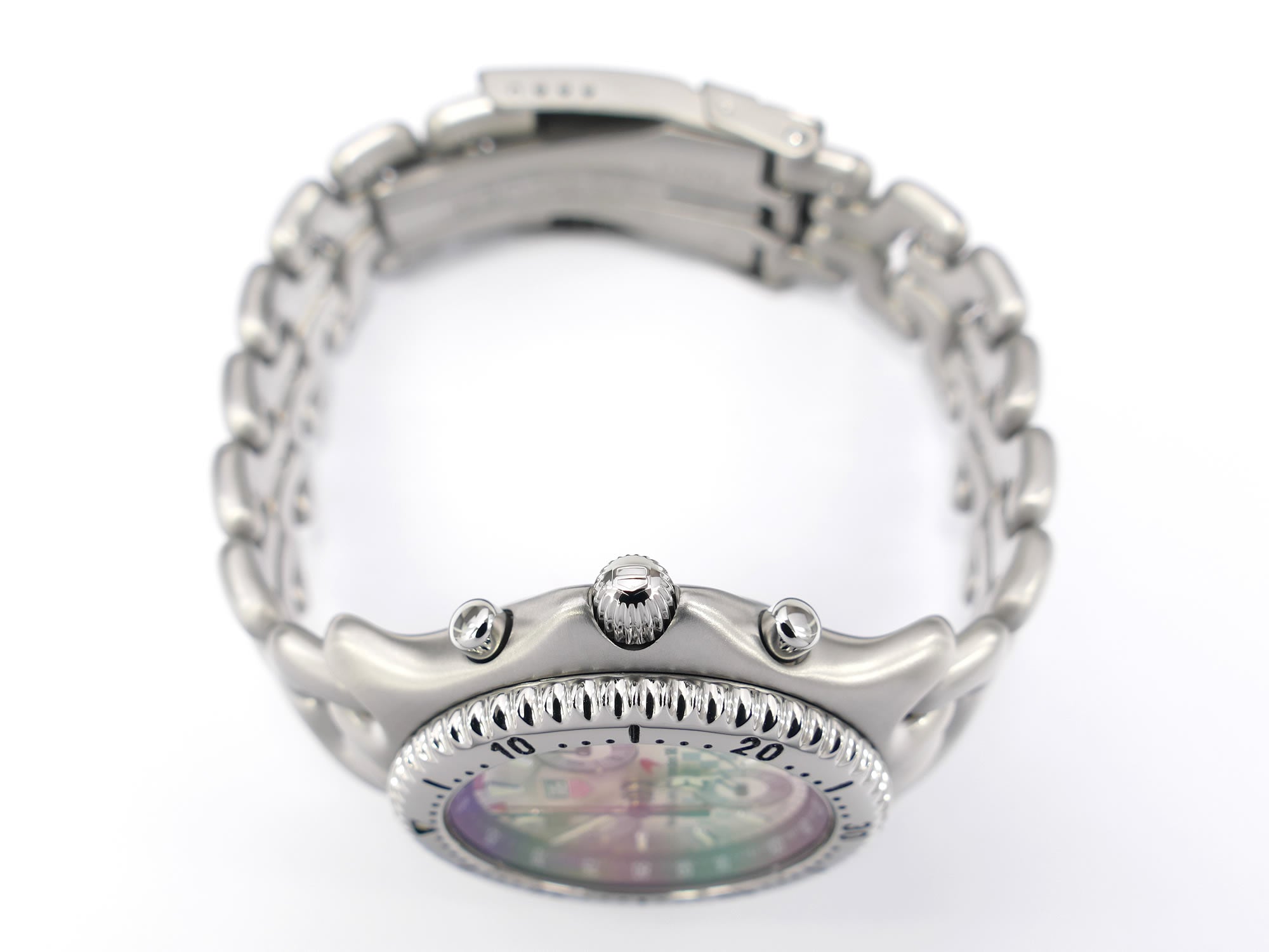 TAG Heuer SEL CG1117 stainless steel screw down crown