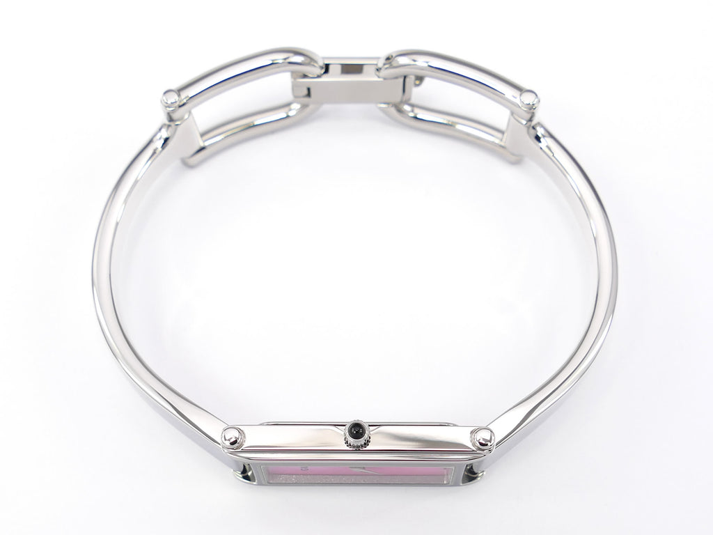 Gucci 1500L Stainless Steel crown with black cabochon