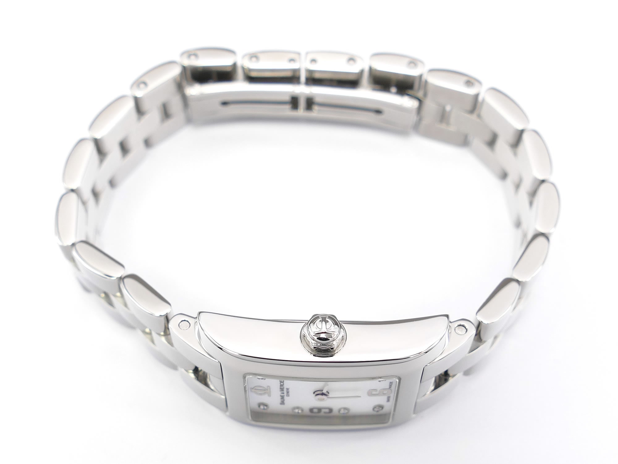 Baume & Mercier Hampton 65552 stainless steel crown