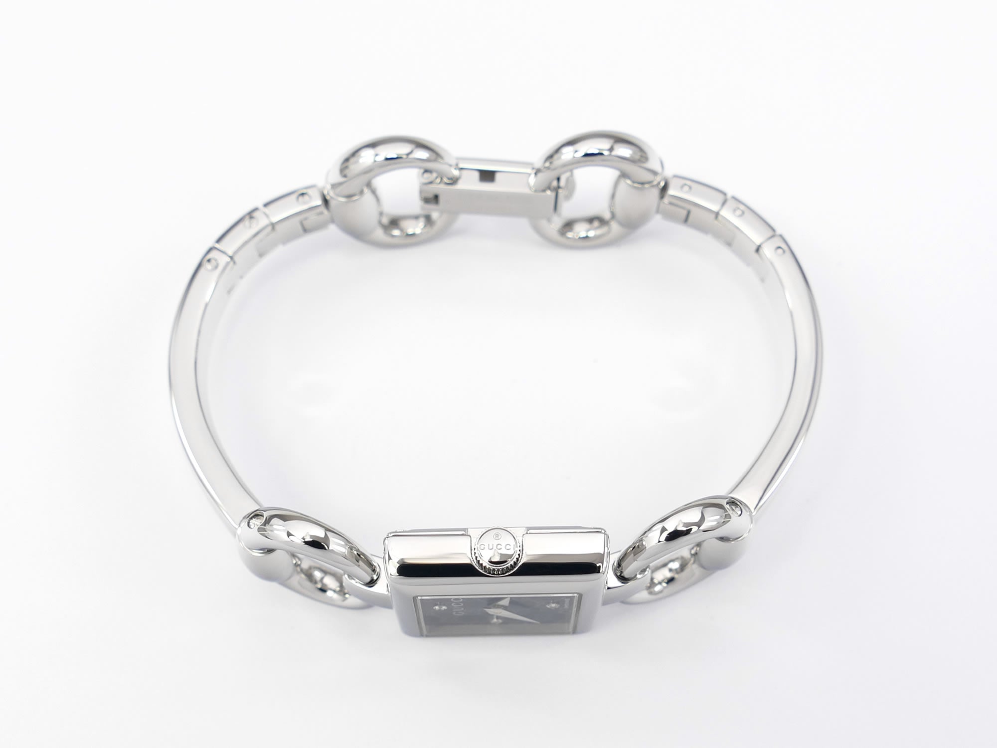Gucci Tornabuoni 120 stainless steel crown