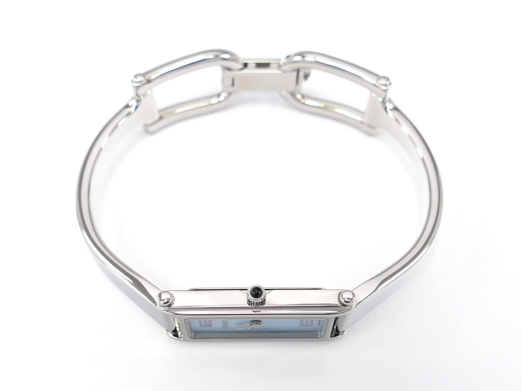 Gucci 1500L Stainless Steel crown with black cabochon