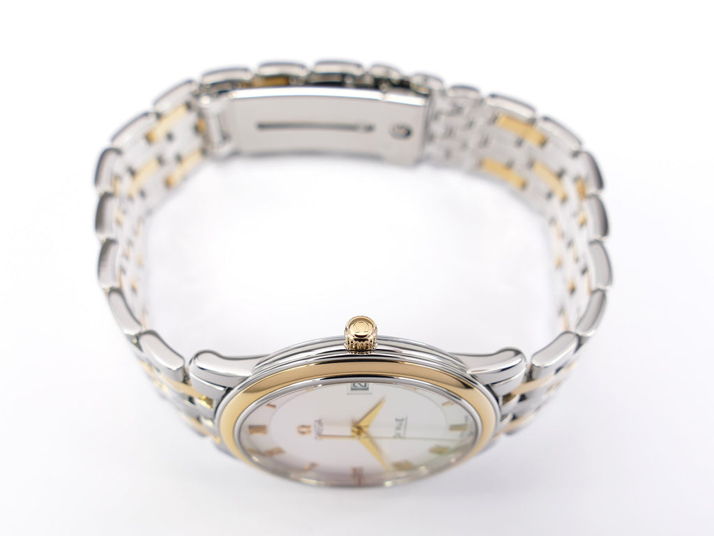 Omega De Ville Prestige 4310.32.00 18k Gold crown