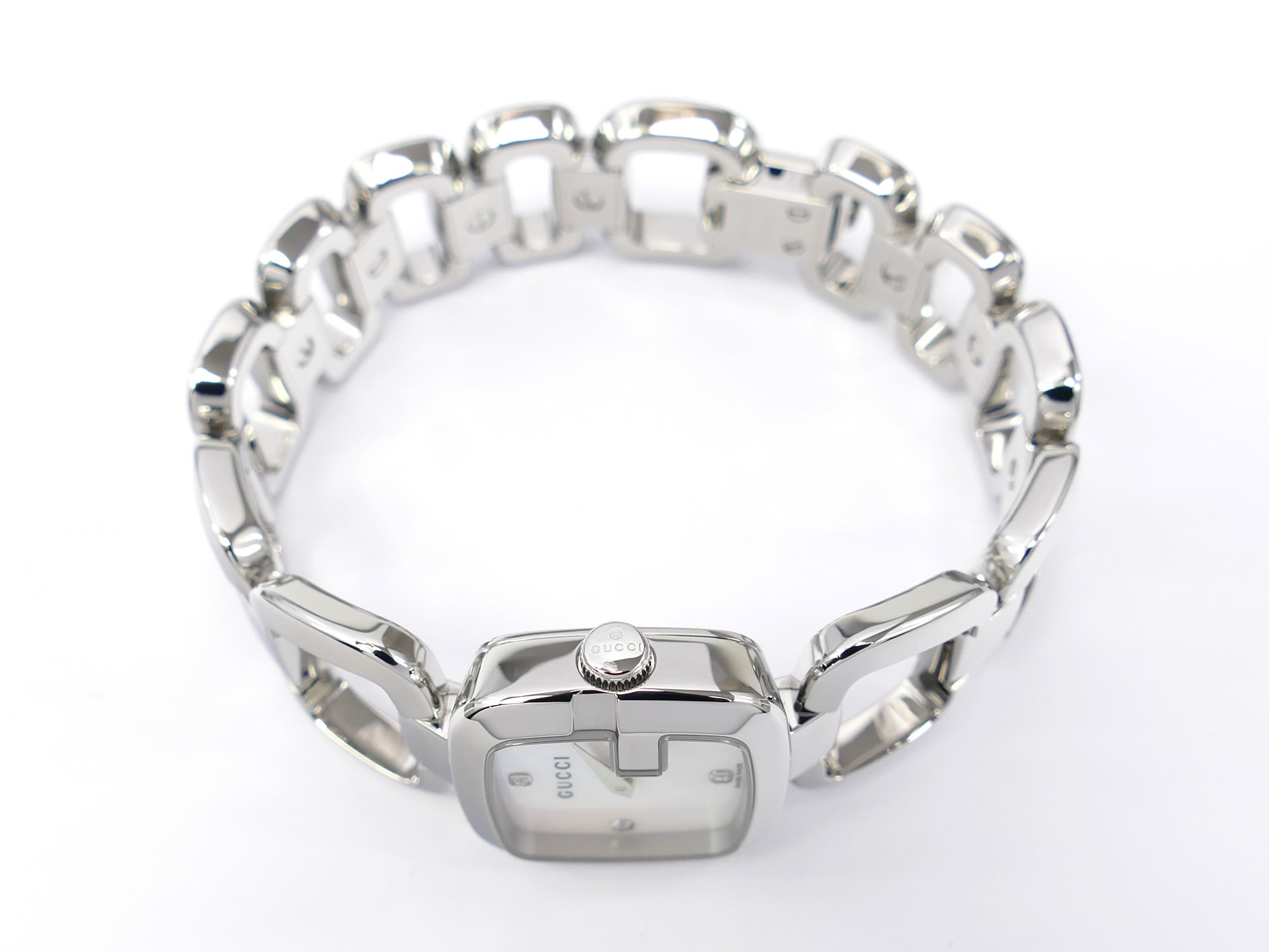 Gucci G 125.5 Stainless Steel crown