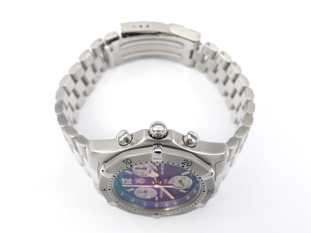 TAG Heuer 2000 Chronograph CK1112 stainless steel screw down crown