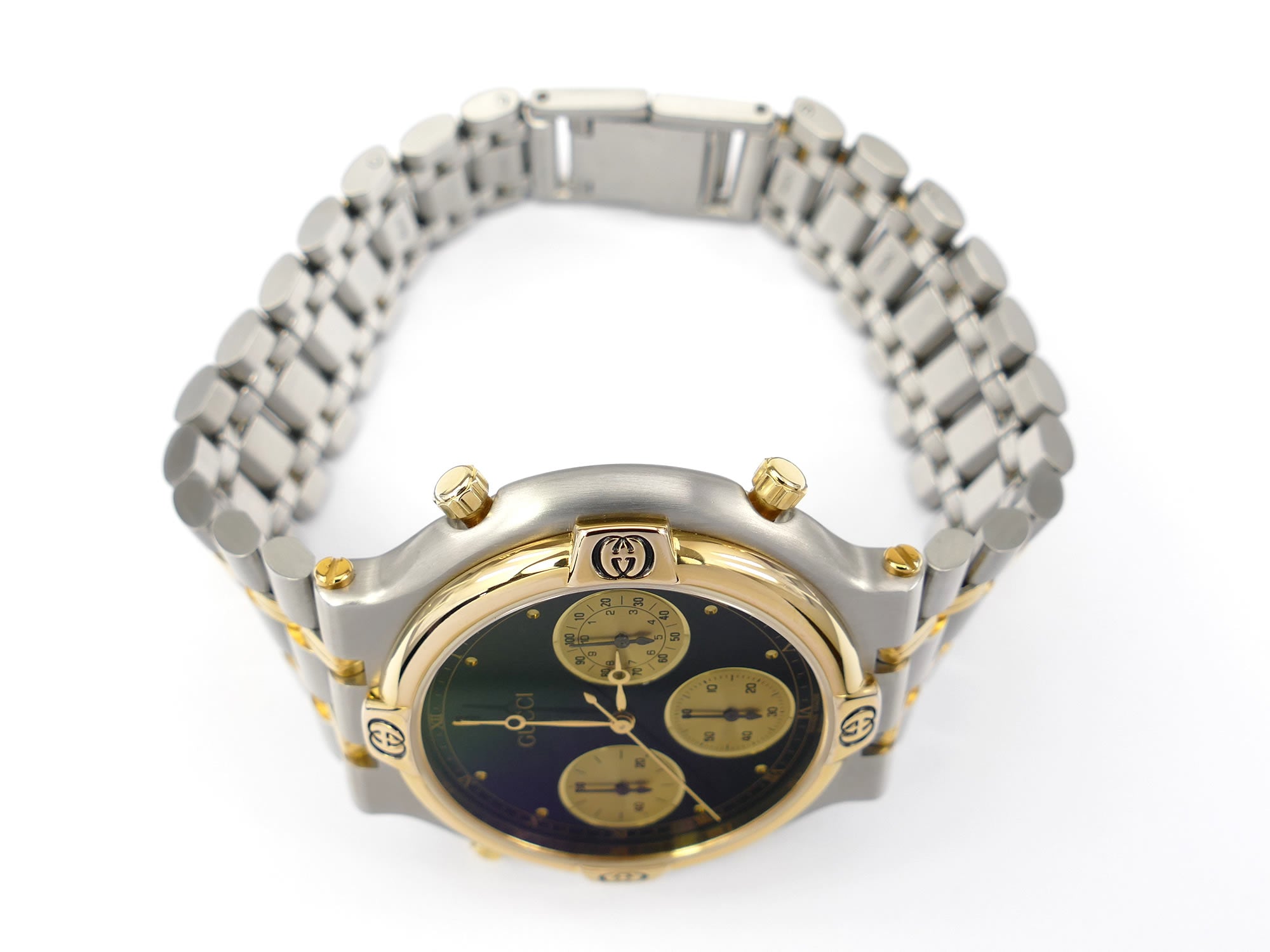 Gucci 9400 18k Gold Plated pushers