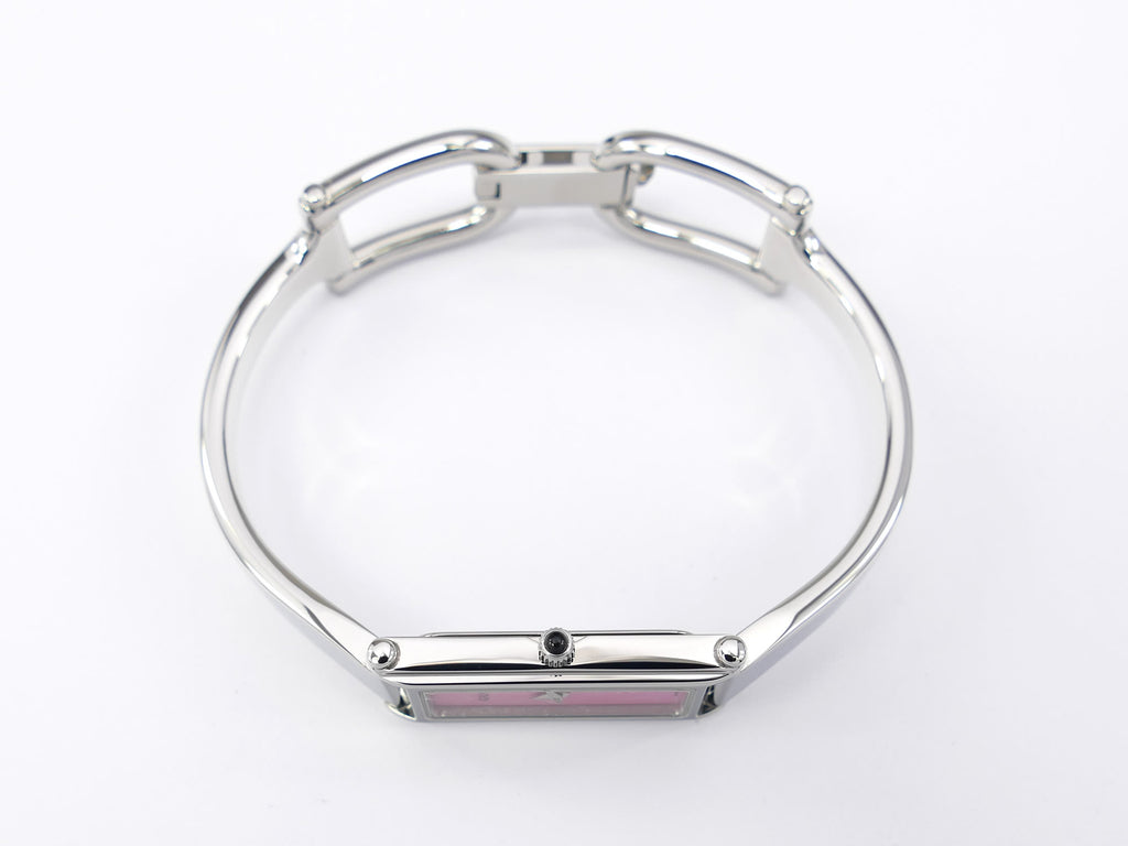 Gucci 1500L Stainless Steel crown with black cabochon