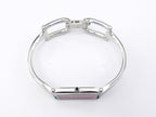 Gucci 1500L Stainless Steel crown with black cabochon