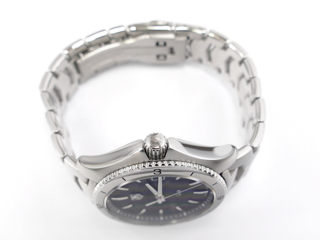 TAG Heuer Link WAT1110 stainless steel screw down crown