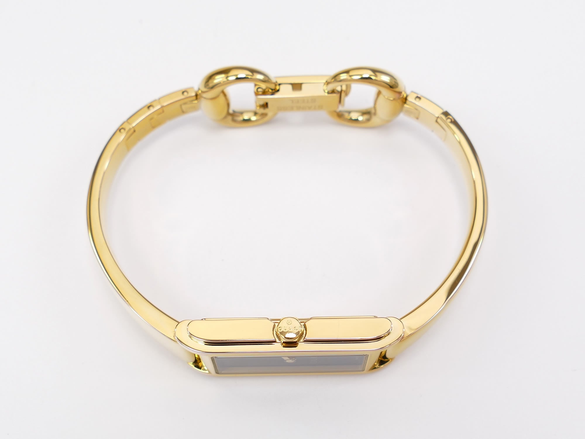 Gucci G-Line 109 18k Gold Plated crown