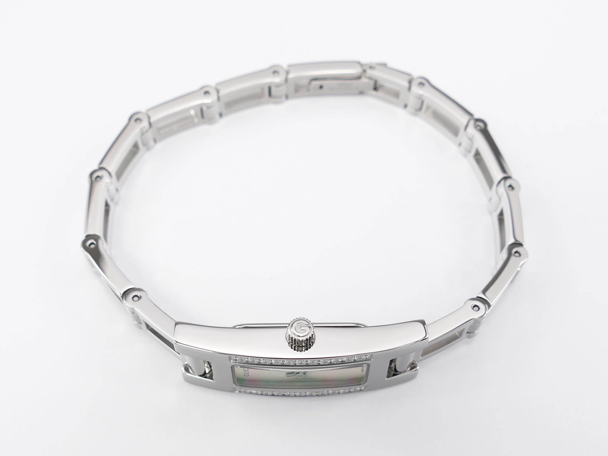 Gucci 3900L Stainless Steel crown