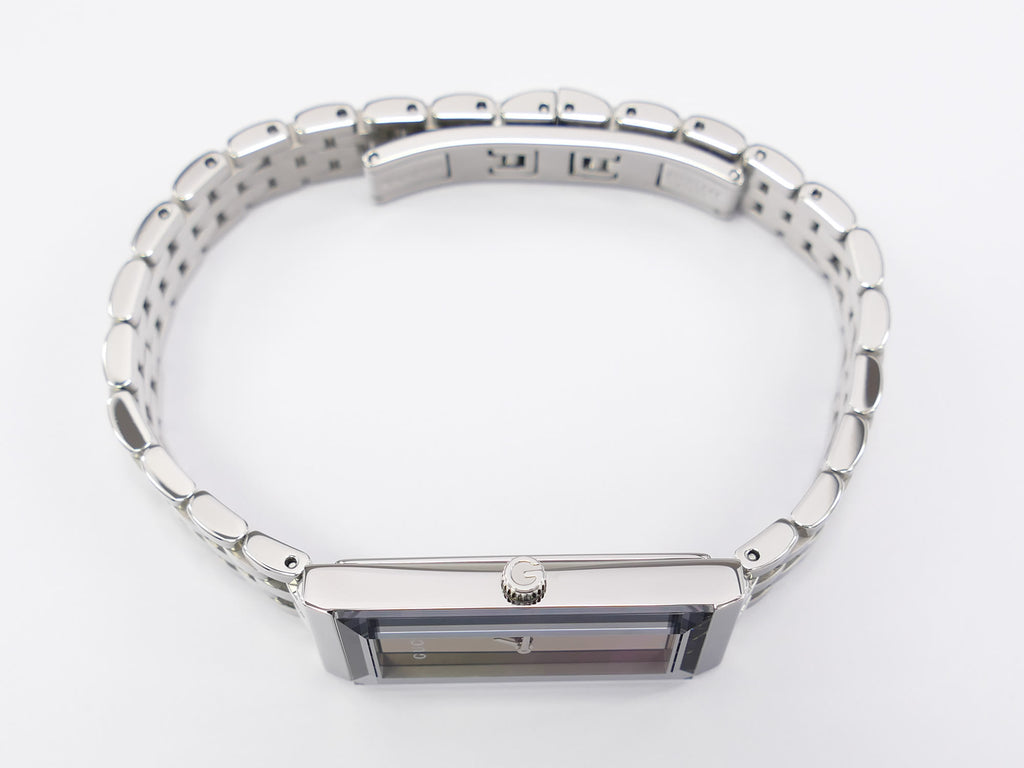 Gucci G-Frame 127.5 stainless steel crown
