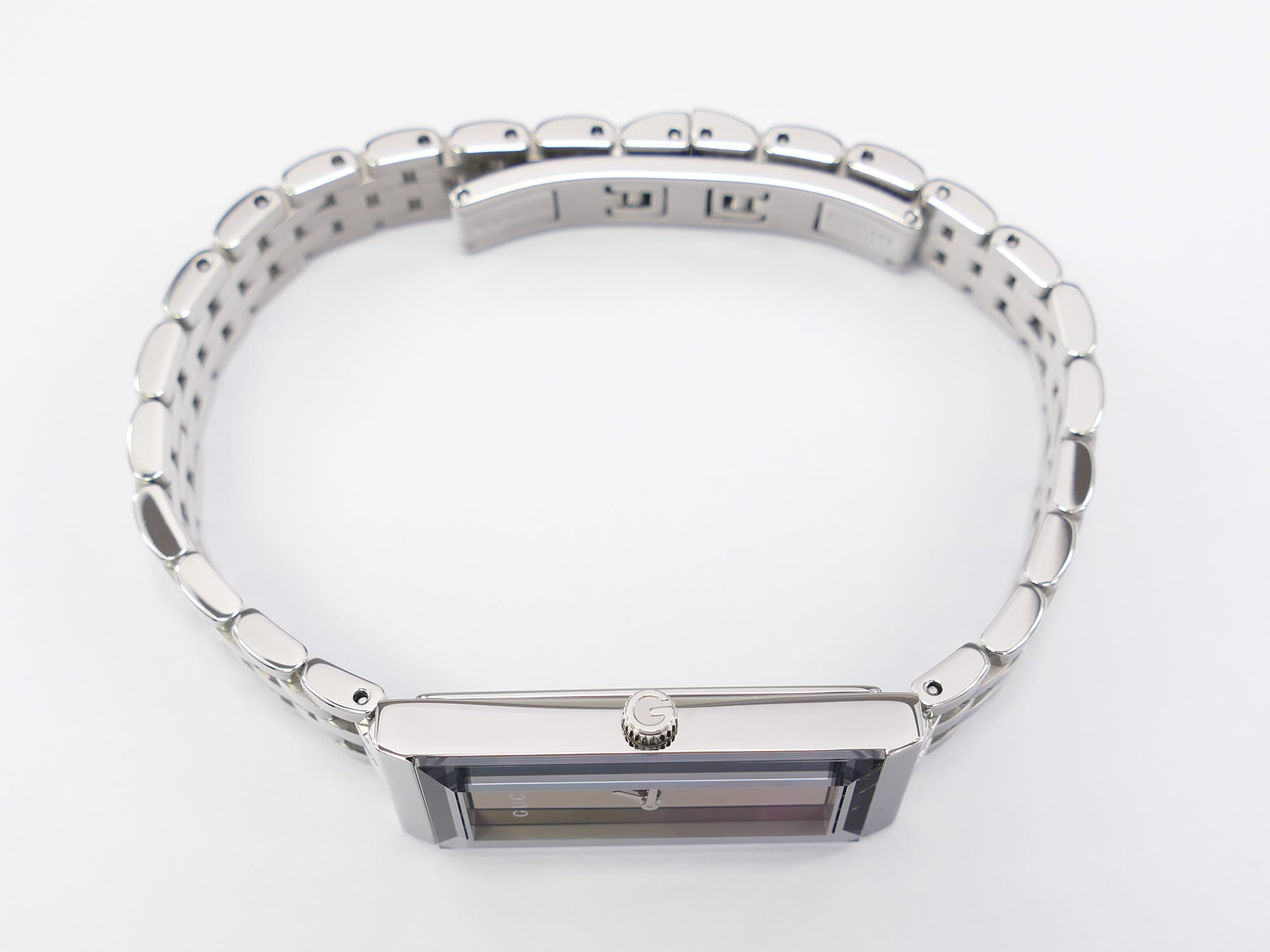 Gucci G-Frame 127.5 stainless steel crown