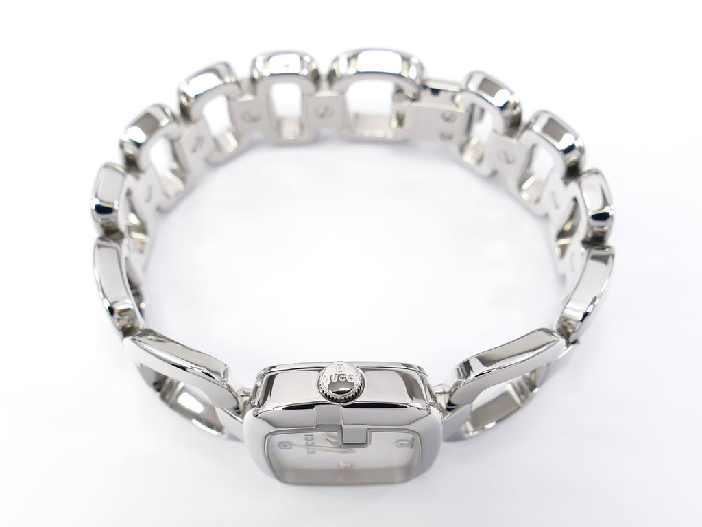 Gucci G 125.5 stainless steel crown