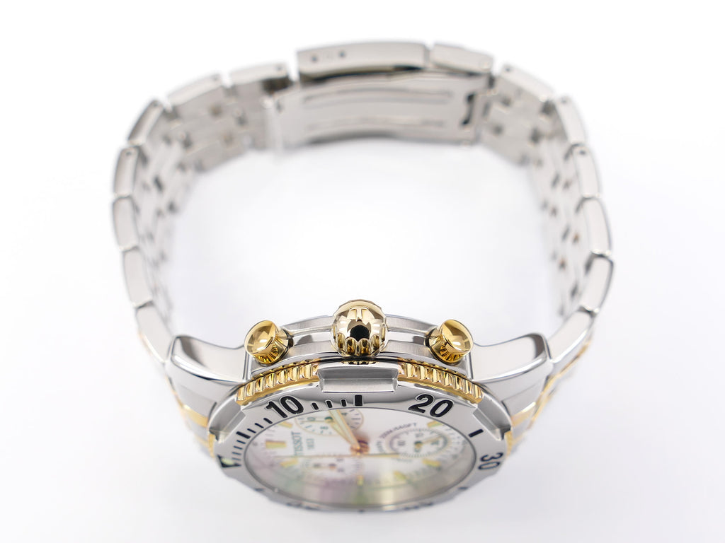 Tissot T-Sport PRS200 18k Gold plated screw down crown