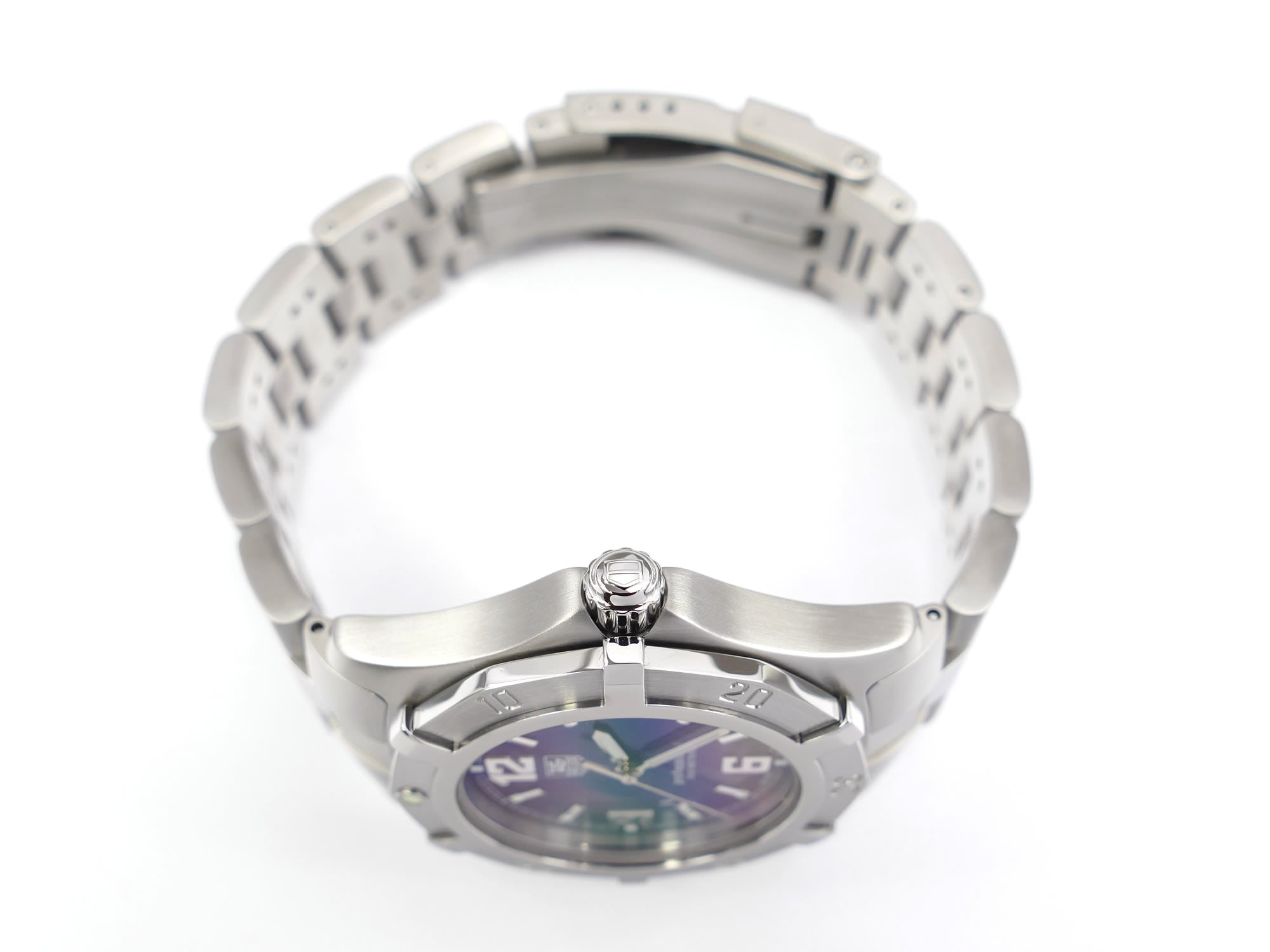 TAG Heuer 2000 Exclusive WN1112 stainless steel screw down crown