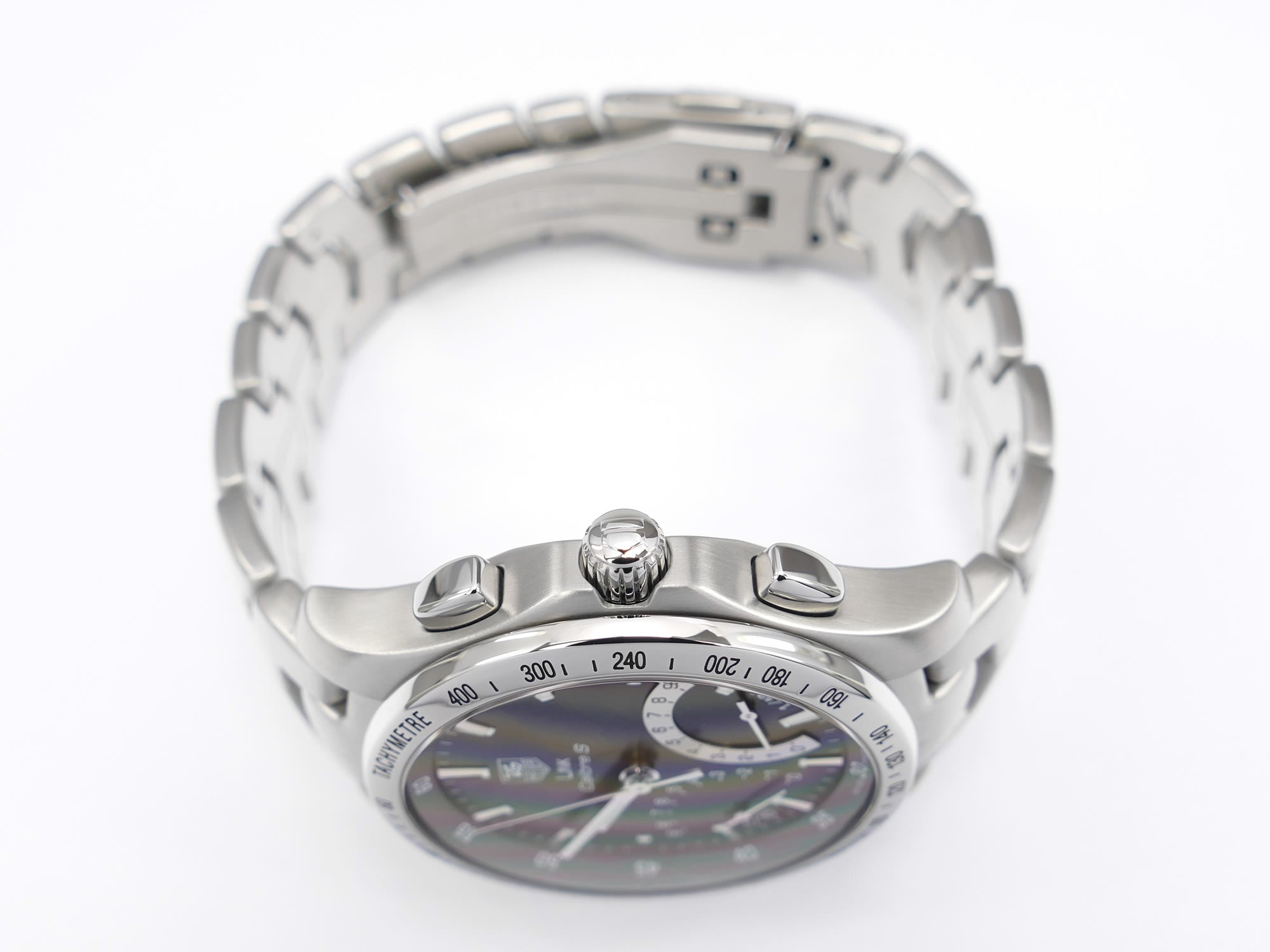 TAG Heuer Link Calibre S CJF7110-0 stainless steel crown & pushers