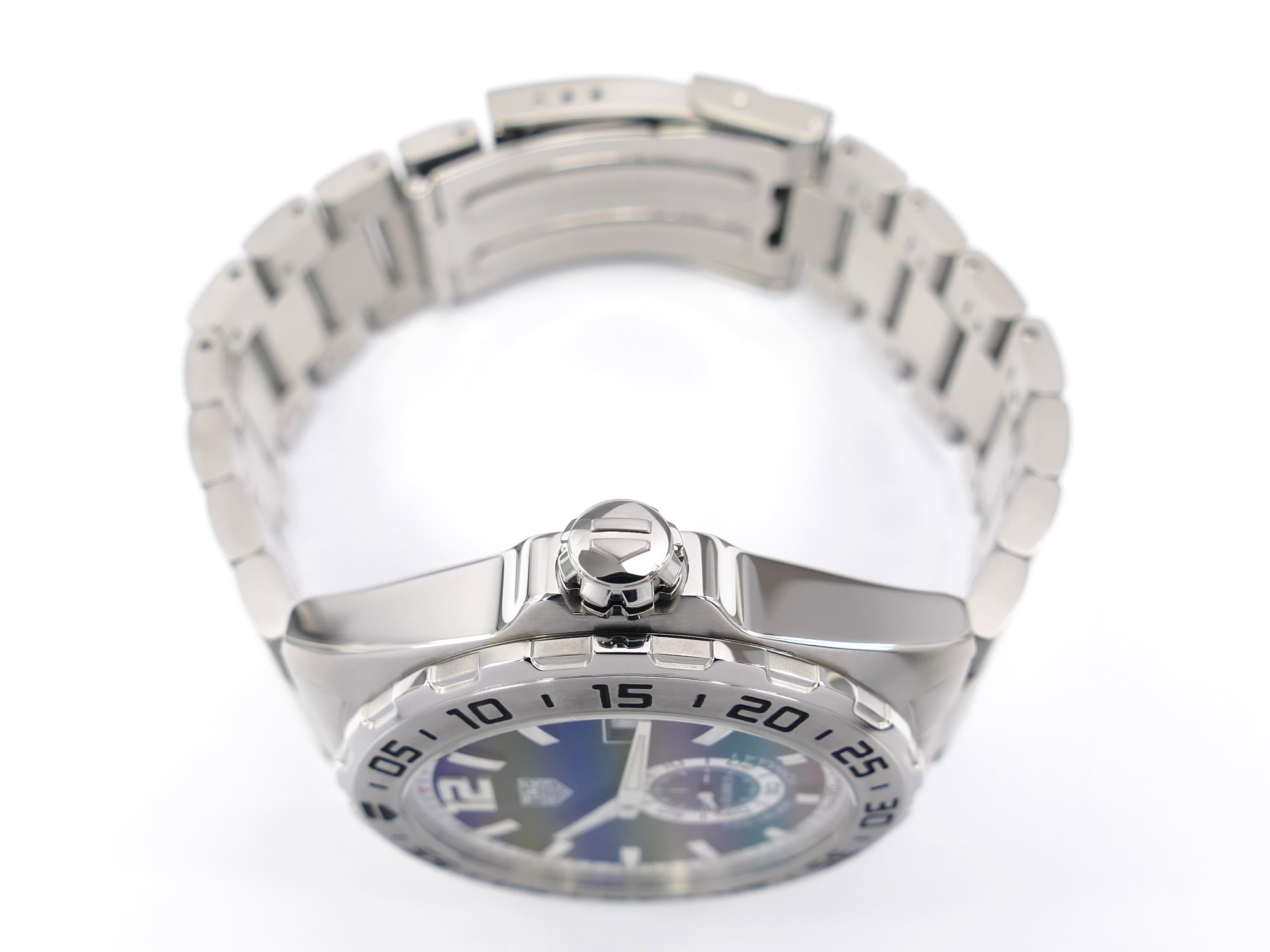 TAG Heuer Formula 1 Calibre 6 WAZ2014 stainless steel screw down crown