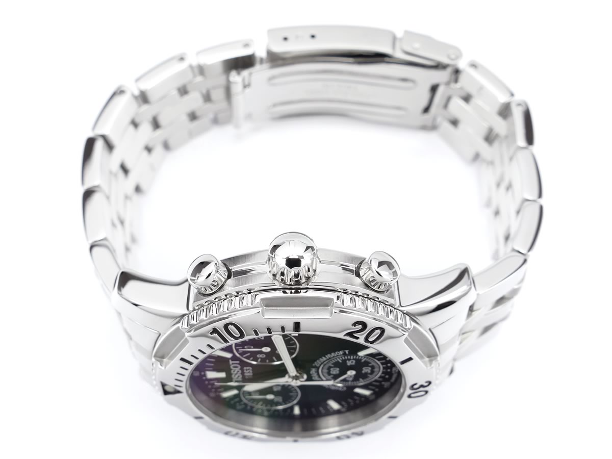 Tissot T-Sport PRS200 screw down crown