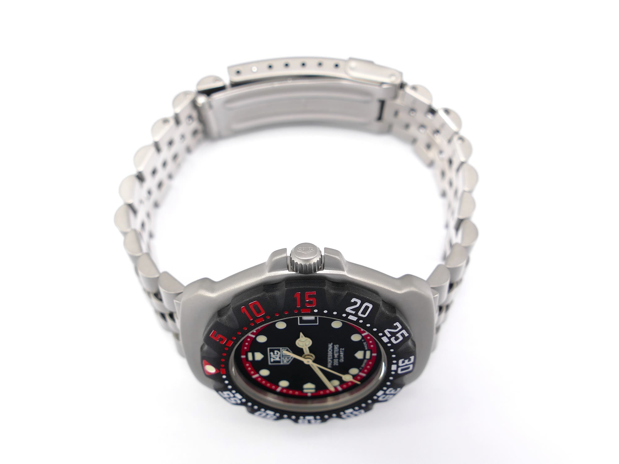 TAG Heuer Formula 1 WA1214 Black & Red Mid Size 35mm New Bezel