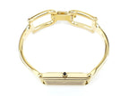 Gucci 1500 L 18k Gold Plated crown with black cabochon